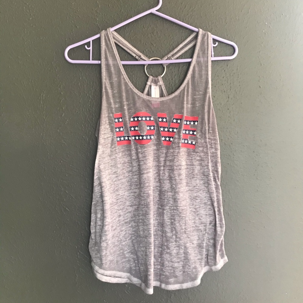 Grey tank top